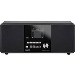 Imperial Dabman i200 V2 internetové stolní rádio DAB+, FM, internetové AUX, USB, DLNA, LAN, internet černá