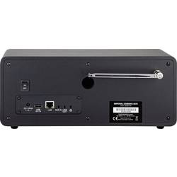 Imperial Dabman i200 V2 internetové stolní rádio DAB+, FM, internetové AUX, USB, DLNA, LAN, internet černá