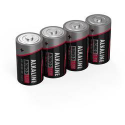 Ansmann LR20 Red-Line baterie velké mono D alkalicko-manganová 1.5 V 4 ks