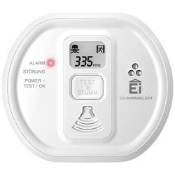 Ei Electronics Ei208D-3X179, Ei208D-3X179 detektor oxidu uhelnatého vč. baterie s životností 10 let na baterii, detekce oxidu uhelnatého (CO)