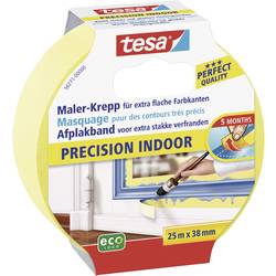 tesa PRECISION INDOOR 56271-00000-01 krepová lepicí páska tesa® žlutá (d x š) 25 m x 38 mm 1 ks