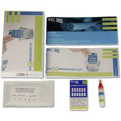 ACE Kit X 100338 sada testeru drog z moči, ze stěru Testovatelné drogy=amfetamin, MDMA, metamfetamin, opiáty