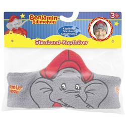 Technaxx Benjamin Blümchen sluchátka otevřená (On Ear) kabelová šedá čelový pásek, omezení hlasitosti dětské