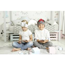 Technaxx Benjamin Blümchen sluchátka otevřená (On Ear) kabelová šedá čelový pásek, omezení hlasitosti dětské