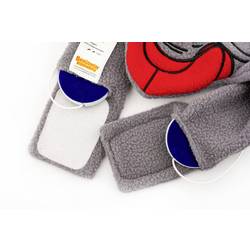 Technaxx Benjamin Blümchen sluchátka otevřená (On Ear) kabelová šedá čelový pásek, omezení hlasitosti dětské