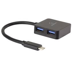Renkforce RF-3754006 USB Hub 4 porty USB-A USB 3.0 5 GBit/s černá
