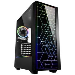 Sharkoon RGB LIT 100 midi tower PC skříň černá