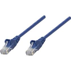 Intellinet 326018 RJ45 síťové kabely, propojovací kabely CAT 5e U/UTP 20.00 m modrá 1 ks