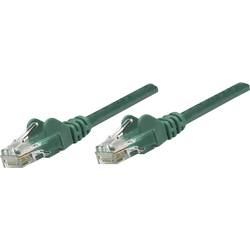 Intellinet 319997 RJ45 síťové kabely, propojovací kabely CAT 5e U/UTP 15.00 m zelená 1 ks