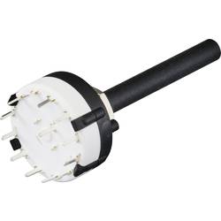 TRU COMPONENTS TC-9415608 SR26E4712-R-50 otočný spínač 250 V 150 mA Počet pozic přepínače 12 12 x 30 ° 1 ks Piece