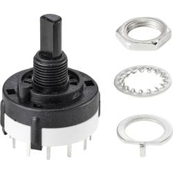 TRU COMPONENTS TC-9415612 SR26B4-2X6-7-20 otočný spínač 250 V 150 mA 12 x 30 ° 1 ks