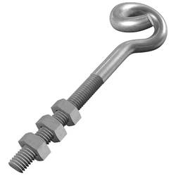 dörner + helmer 4814864 Šroubovací hák 10 x, pozinkovaný 14 mm 6 ks