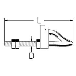 dörner + helmer 4814814 Bezpečnostní děla 160 mm Galvanicky pozinkovaná ocel 6 ks