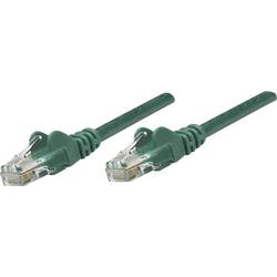 Intellinet 319836 RJ45 síťové kabely, propojovací kabely CAT 5e U/UTP 5.00 m zelená 1 ks