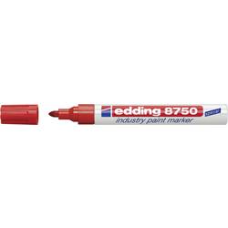 Edding 8750 4-8750002 popisovač na laky červená 2 mm, 4 mm