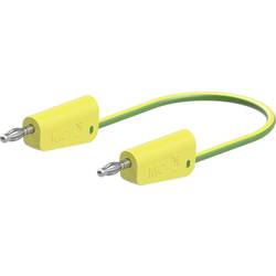 Stäubli LK-4N-F10 měřicí kabel 100 cm žlutá, zelená 1 ks