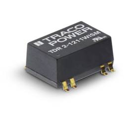 TracoPower TDR 2-1223WISM DC/DC měnič napětí, SMD 12 V/DC 15 V/DC, -15 V/DC 67 mA 2 W Počet výstupů: 2 x Obsah 1 ks