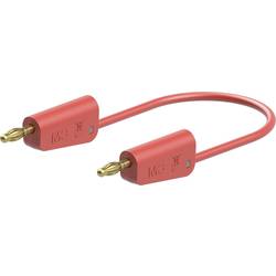 Stäubli LK-4A-F10 měřicí kabel 50 cm červená 1 ks