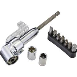 TOOLCRAFT 2521675 Úhlový nástavec k šroubováku, délka: 135 mm, upínání: 1/4 (6.3 mm) 128 cm 1/4 (6,3 mm)