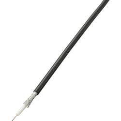 TRU COMPONENTS 1572737 koaxiální kabel vnější Ø: 5 mm RG58 75 Ω 52 dB černá 25 m