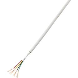 TRU COMPONENTS 1572762 alarmový kabel LiYY 2 x 0.22 mm² bílá 50 m