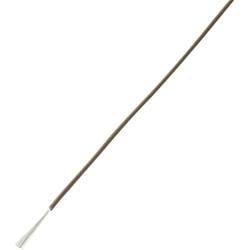 TRU COMPONENTS 1572451 lanko/ licna, LiFY, 1 x 0.05 mm², hnědá, 10 m