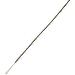 TRU COMPONENTS 1572451 lanko/ licna LiFY, 1 x 0.05 mm², hnědá, 10 m