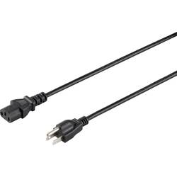 Sygonix SY-5042706 IEC kabel černá 2.00 m