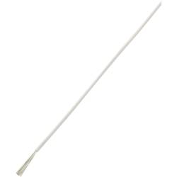 TRU COMPONENTS 1572282 lanko/ licna, LiY, 1 x 0.50 mm², bílá, 10 m