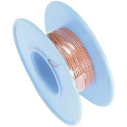 TRU COMPONENTS 1572159 navíjecí drát, Wire Wrap, 1 x 0.20 mm², červená, 15 m