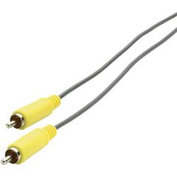 SpeaKa Professional SP-1300788 cinch digitální digitální audio kabel [1x cinch zástrčka - 1x cinch zástrčka] 3.00 m žlutá, šedá
