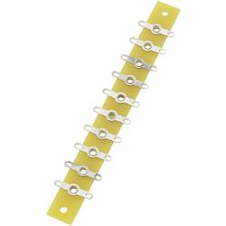 TRU COMPONENTS pájecí lišta jednořadá Počet pólů 10 epoxid (d x š x v) 120 x 12 x 1.6 mm 1 ks