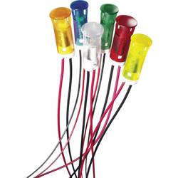 APEM QS123XXG24 indikační LED zelená 24 V/DC 20 mcd