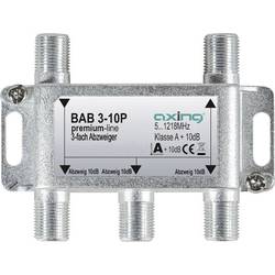 Axing BAB 3-10P odbočka TV kabelu trojitý 5 - 1218 MHz