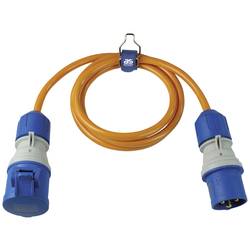 AS Schwabe 62430 napájecí prodlužovací kabel 16 A oranžová 1.5 m H07BQ-F 3G 2,5 mm²