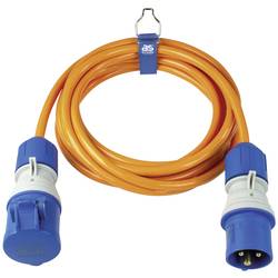 AS Schwabe 62431 napájecí prodlužovací kabel 16 A oranžová 5 m H07BQ-F 3G 2,5 mm²
