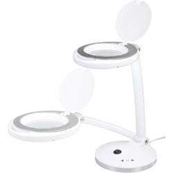 TOOLCRAFT TO-7453173 Stolní lupa s LED osvětlením, se 30 SMD LED zvětšení=1.75 x 102 mm Třída energetické účinnosti 2021 F (A - G)