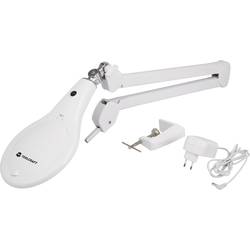 TOOLCRAFT 2181343 Lupa se SMD LED osvětlením, 127 mm, 8 W, 8D, 3x zvětšení=1.75 x, 3 x 12.7 cm Třída energetické účinnosti 2021 G (A - G)