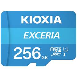 Kioxia EXCERIA paměťová karta microSDXC 256 GB UHS-I nárazuvzdorné, vodotěsné