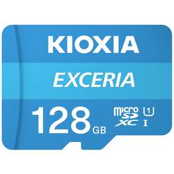 Kioxia EXCERIA paměťová karta microSDXC 128 GB UHS-I nárazuvzdorné, vodotěsné