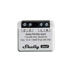 Shelly Plus PM Mini Gen. 3 bezdrátový spínač Wi-Fi, Bluetooth
