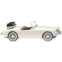 Wiking 081805 H0 model osobního automobilu MG A Roadster, perlově bílá