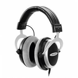 Omnitronic SHP-600 sluchátka Over Ear kabelová černá