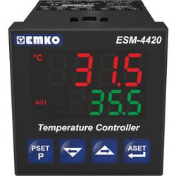 Emko ESM-4420.2.20.0.1/01.02/0.0.0.0 2bodový, P, PI, PD, PID termostat J , K, R , S , T , Pt100 -200 do 1700 °C relé 5 A, SSR (d x š x v) 95 x 48 x 48 mm