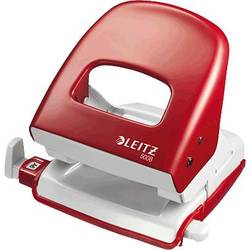 Leitz 50080025 kancelářská děrovačka New NeXXt červená max. formát nastavení: DIN A4 30 listů (80 g/m²)