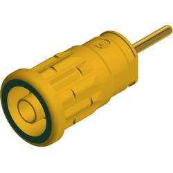 SKS Hirschmann SEP 2630 S1,9 bezpečnostní laboratorní zásuvka zásuvka, vestavná vertikální Ø pin: 4 mm žlutá, zelená 1 ks