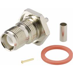 BKL Electronic 0419406 0419406 TNC reverzní zástrčka zásuvka, vestavná vertikální 50 Ω 1 ks