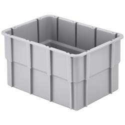 Alutec 75220 vkládací krabice , stohovatelné, (d x š x v) 181 x 131 x 101 mm, šedá, 1 ks