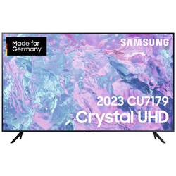 Samsung Crystal UHD 2023 CU7179 LED TV 108 cm 43 palec Energetická třída (EEK2021) G (A - G) CI+, DVB-C, DVB-S2, DVBT2 HD, Smart TV, UHD, WLAN černá