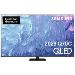 Samsung GQ75Q70CATXZG QLED TV 189 cm 75 palec Energetická třída (EEK2021) F (A - G) CI+, DVB-C, DVB-S2, DVBT2 HD, QLED, Smart TV, UHD, WLAN titanová šedá